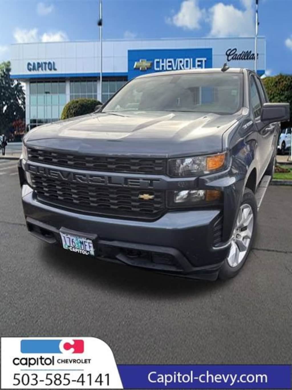 Used 2020 Chevrolet Silverado 1500 Custom Truck