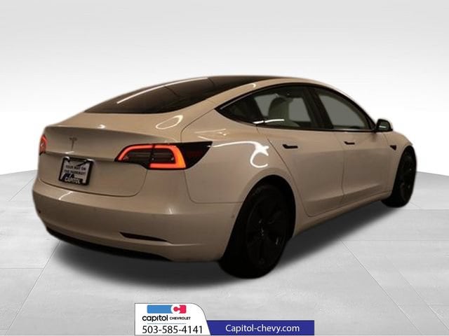 Used 2021 Tesla Model 3 Base with VIN 5YJ3E1EA2MF873469 for sale in Salem, OR