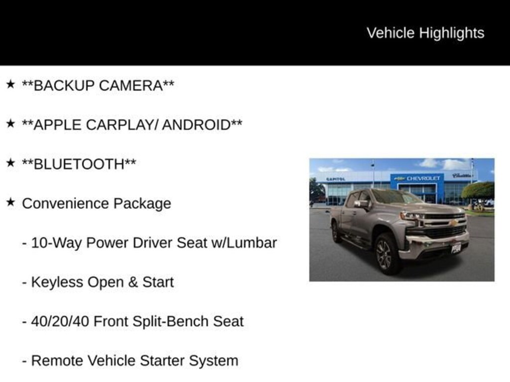 Used 2020 Chevrolet Silverado 1500 LT Truck