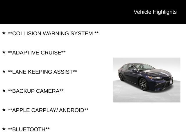 Used 2022 Toyota Camry SE with VIN 4T1G11AK6NU658547 for sale in Austin, TX