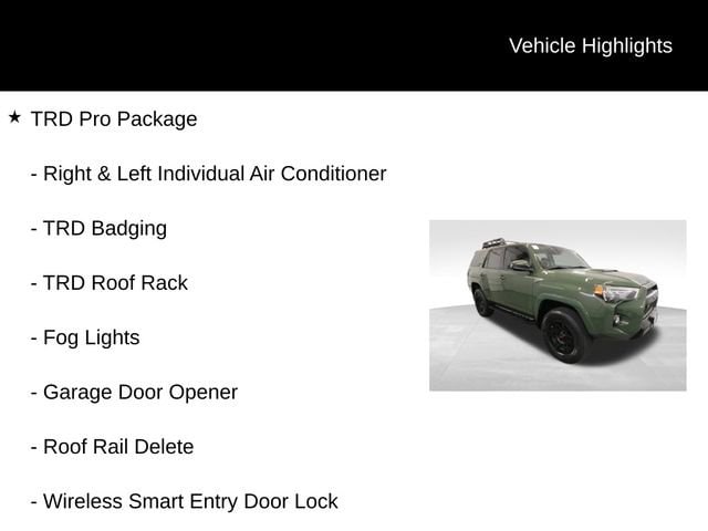 Used 2020 Toyota 4Runner TRD Pro with VIN JTEBU5JR3L5831650 for sale in Austin, TX