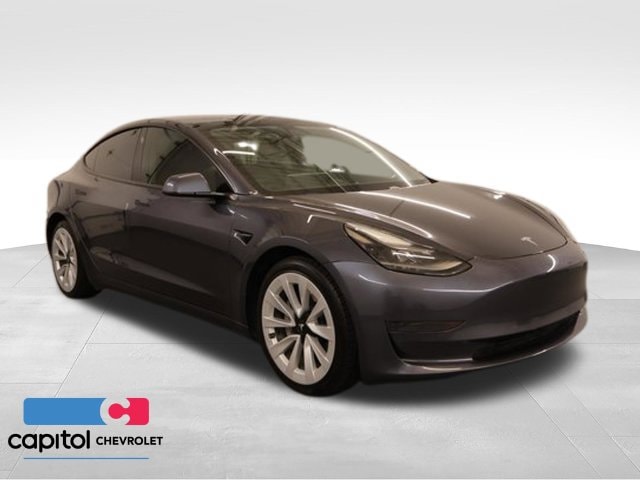 Used 2021 Tesla Model 3 Base with VIN 5YJ3E1EA8MF961703 for sale in Salem, OR