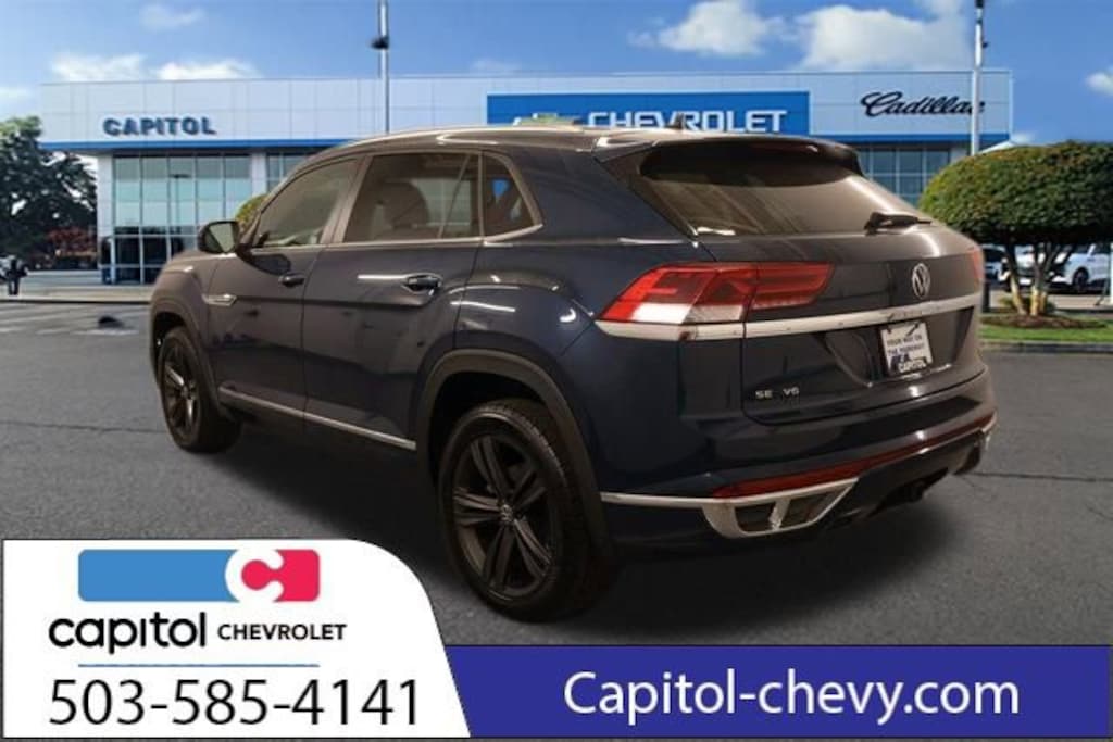 Used 2021 Volkswagen Atlas Cross Sport 3.6L V6 SE w/Technology R-Line