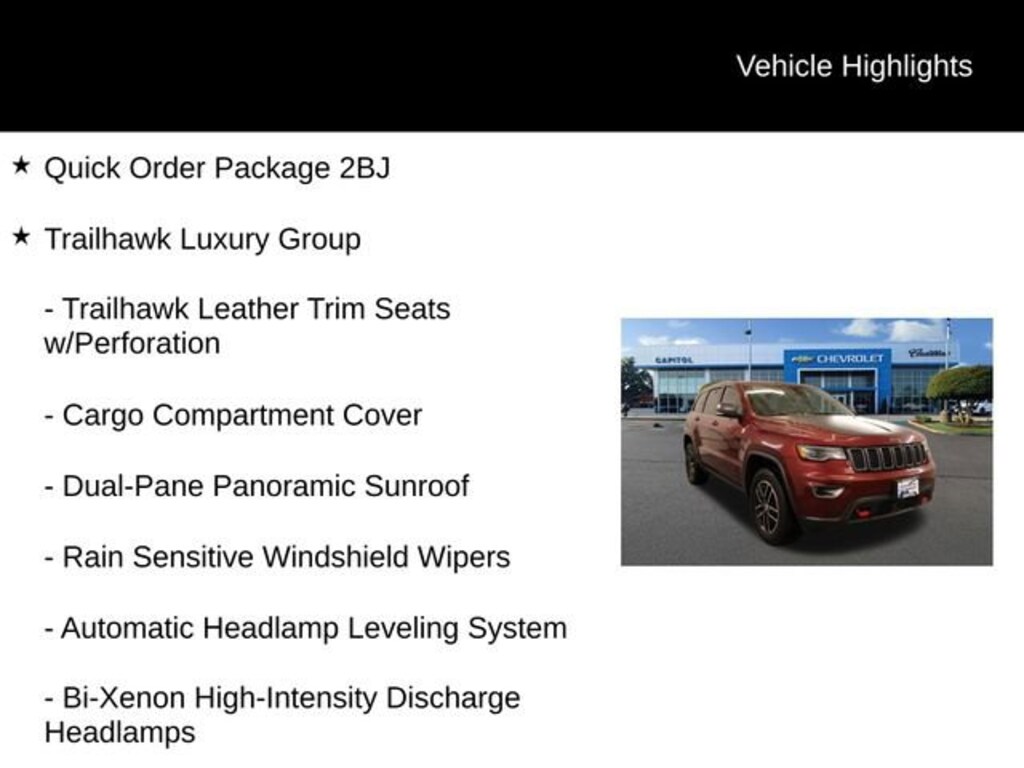 Used 2018 Jeep Grand Cherokee Trailhawk