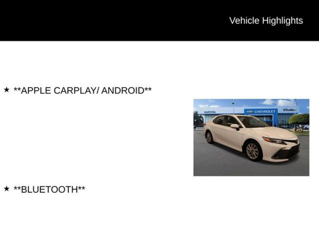 Used 2023 Toyota Camry LE