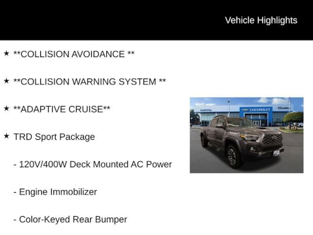 Used 2023 Toyota Tacoma 4WD SR5