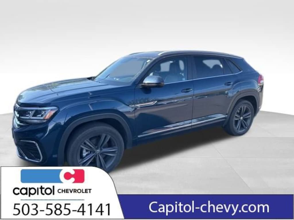 Used 2021 Volkswagen Atlas Cross Sport 3.6L V6 SE w/Technology R-Line