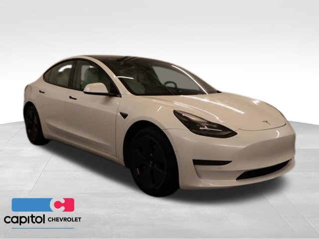Used 2021 Tesla Model 3 Base with VIN 5YJ3E1EA2MF873469 for sale in Salem, OR