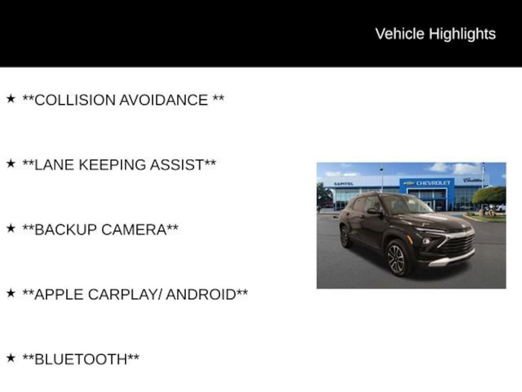 Used 2025 Chevrolet Trailblazer LT SUV