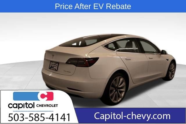 Used 2018 Tesla Model 3 Long Range Dual Motor with VIN 5YJ3E1EB0JF092194 for sale in Salem, OR