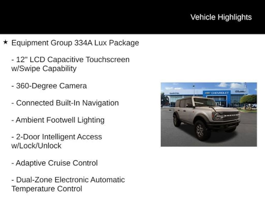 Used 2021 Ford Bronco Base