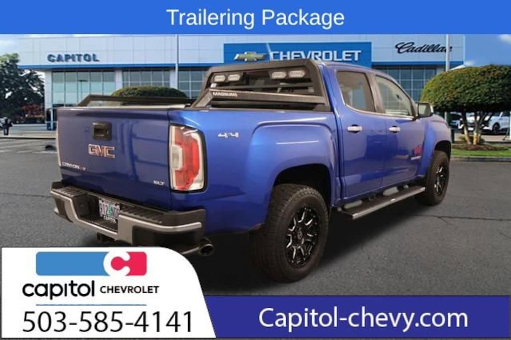 Used 2018 GMC Canyon 4WD SLT Truck