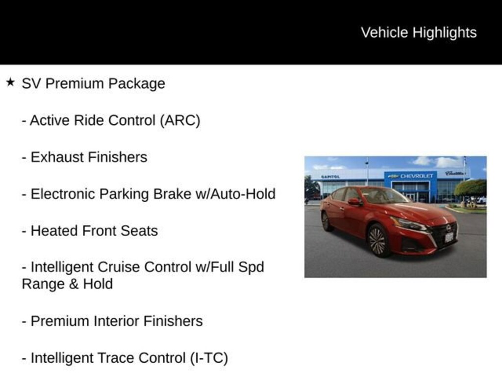 Used 2023 Nissan Altima 2.5 SV