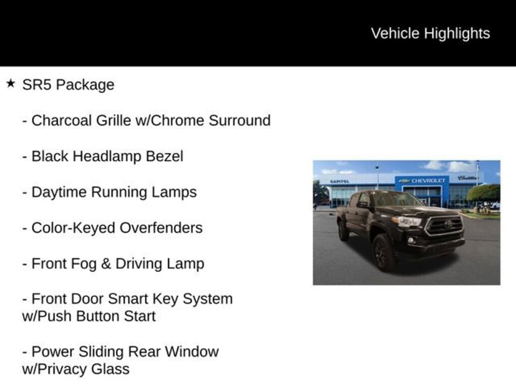 Used 2023 Toyota Tacoma 4WD SR