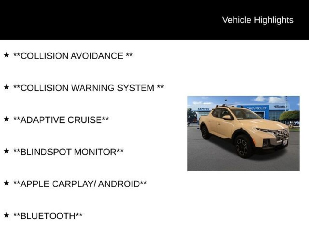 Used 2022 Hyundai Santa Cruz SEL Premium