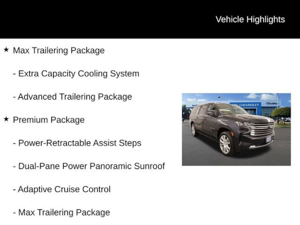 Used 2022 Chevrolet Suburban High Country SUV