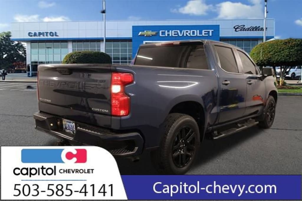 Used 2022 Chevrolet Silverado 1500 Custom Truck