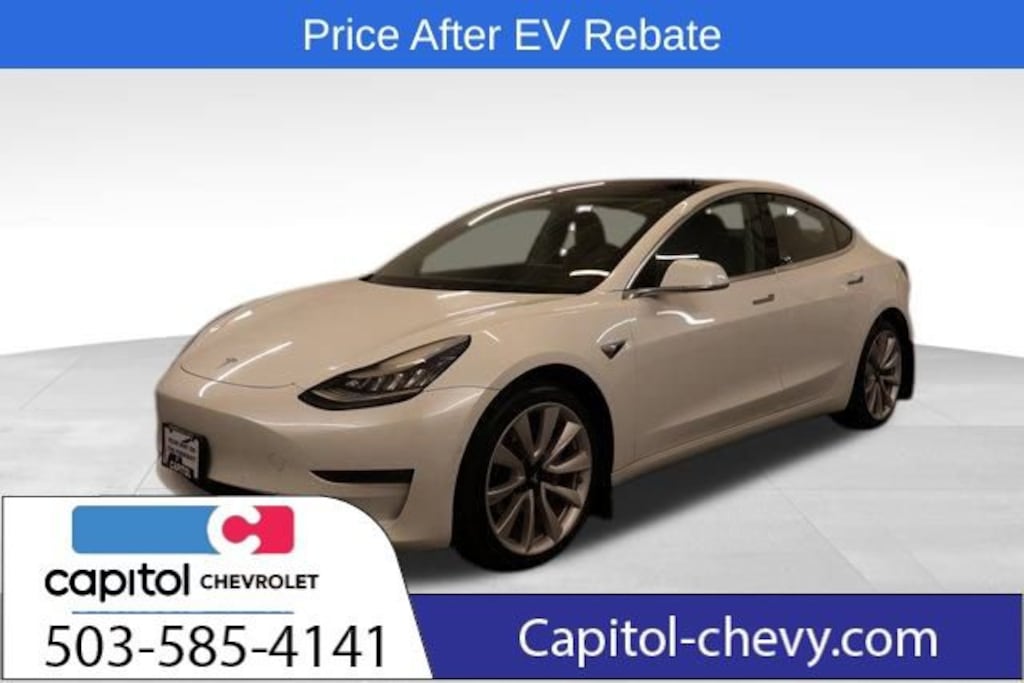 Used 2018 Tesla Model 3 Long Range Battery