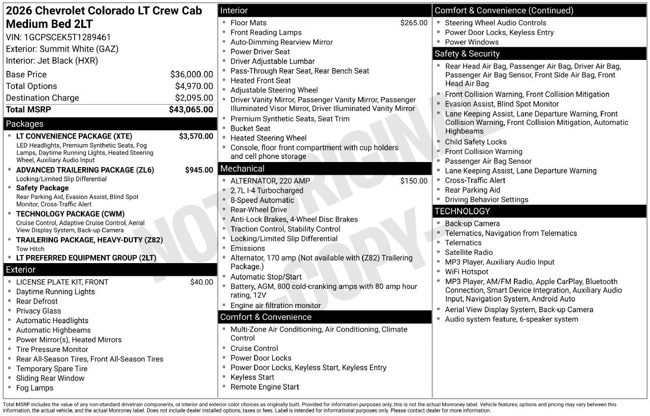 2026 Chevrolet Colorado LT - Photo 4