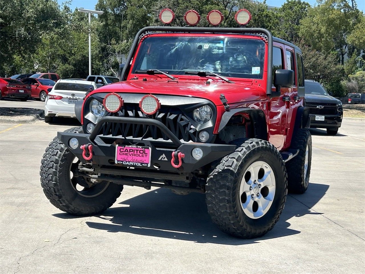 Used 2015 Jeep Wrangler Unlimited Sahara with VIN 1C4BJWEG4FL712419 for sale in Austin, TX