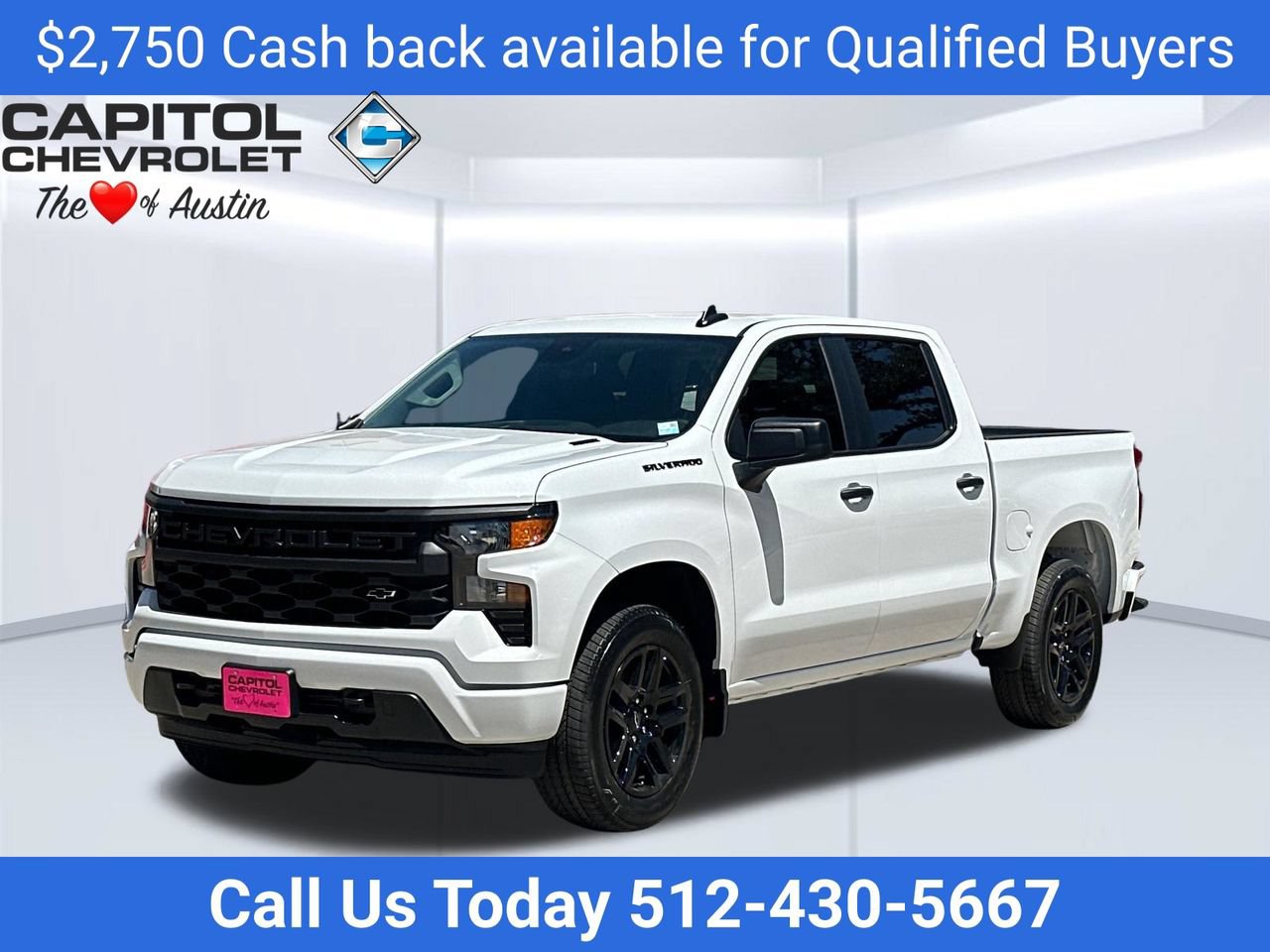 New 2026 Chevrolet Silverado 1500 Custom