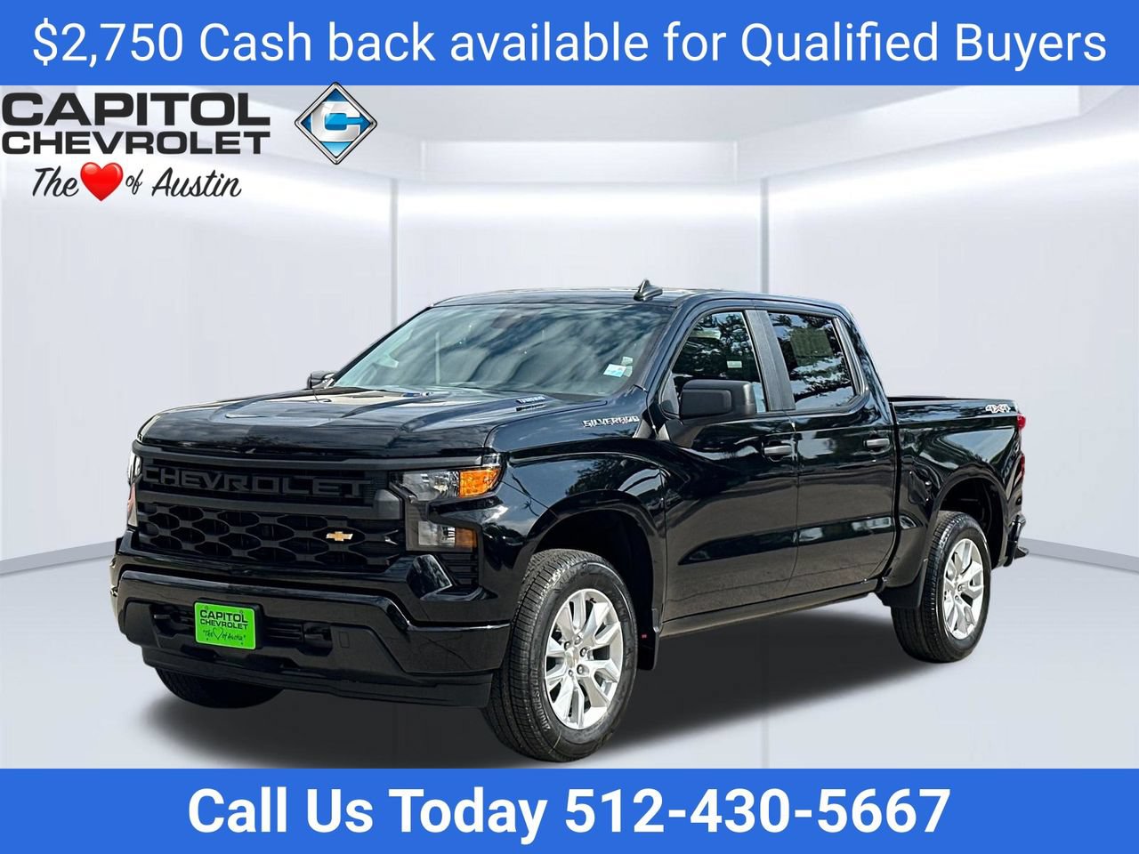 New 2026 Chevrolet Silverado 1500 Custom