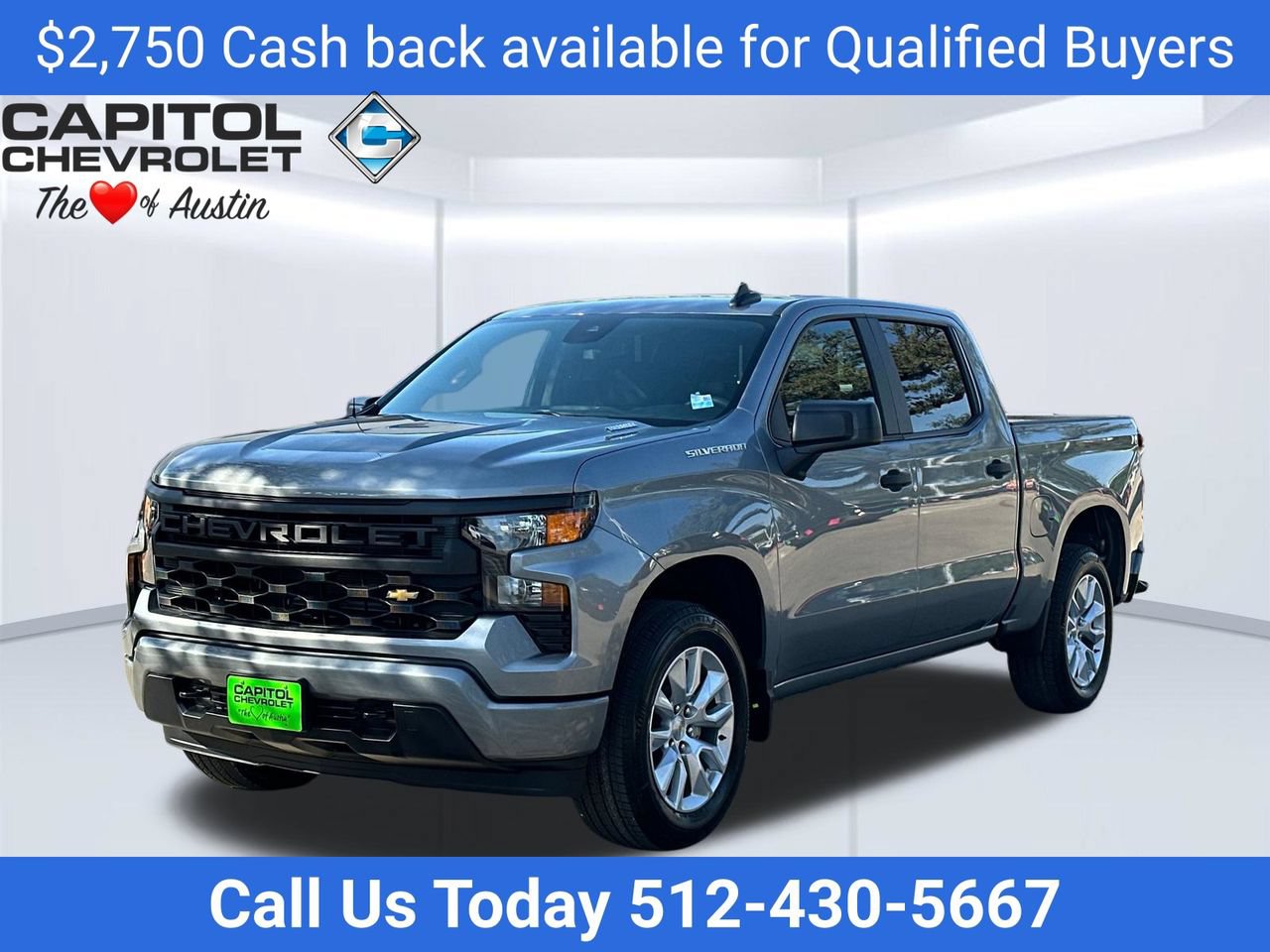 New 2026 Chevrolet Silverado 1500 Custom