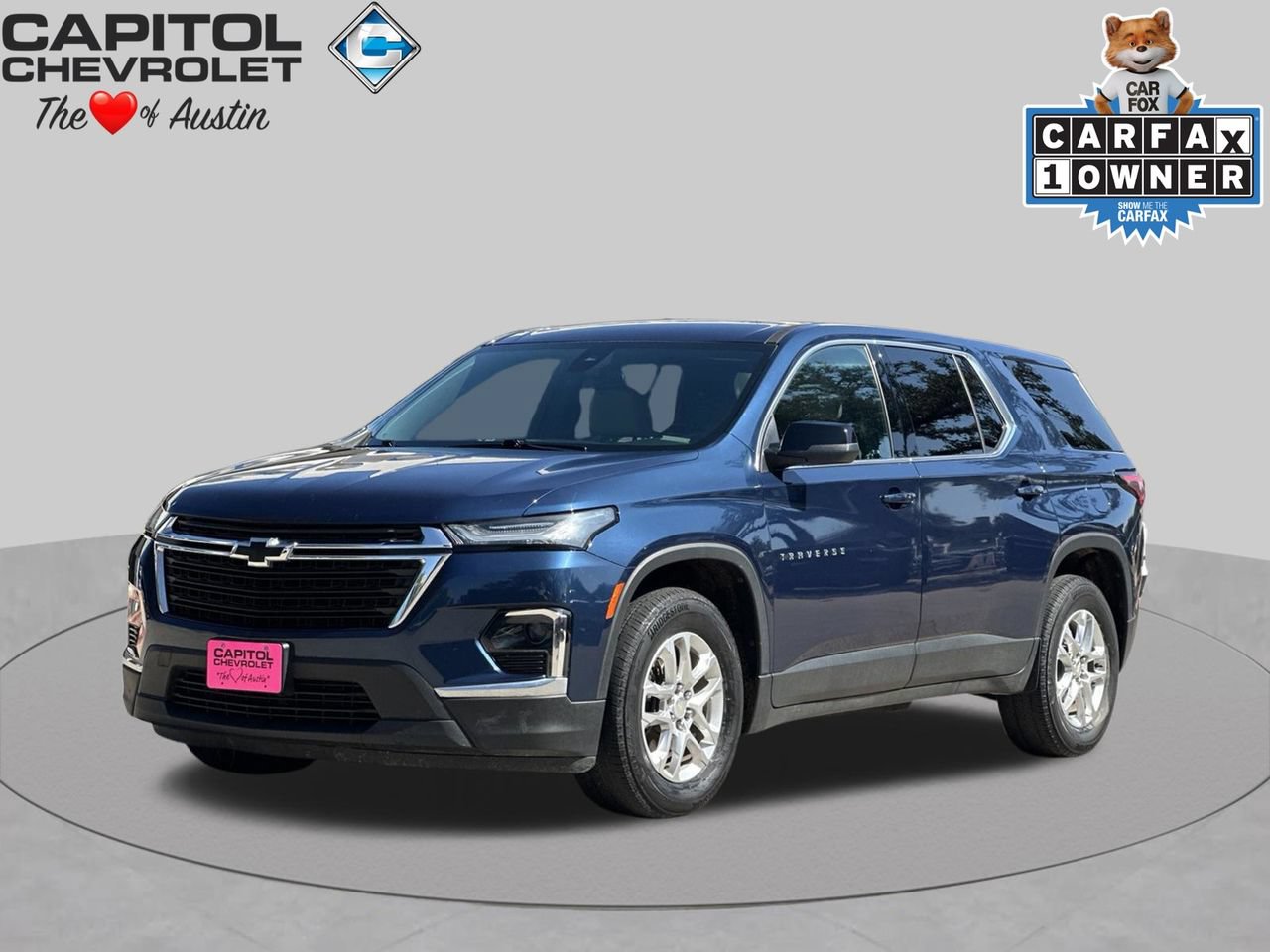 Northsky Blue Metallic 2023 Chevrolet Traverse SUV / Crossover Front-Wheel Drive Automatic