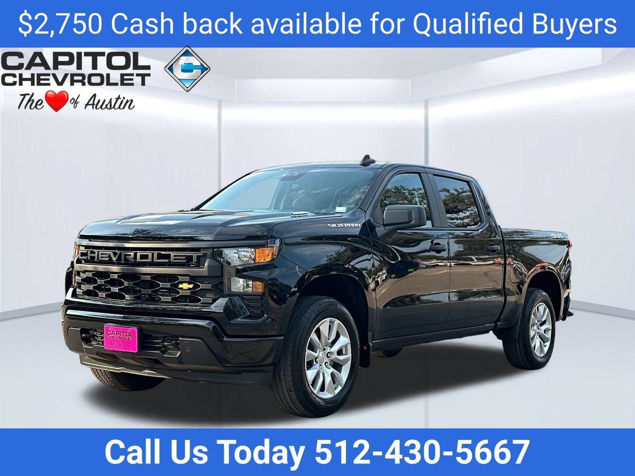 New 2026 Chevrolet Silverado 1500 Custom