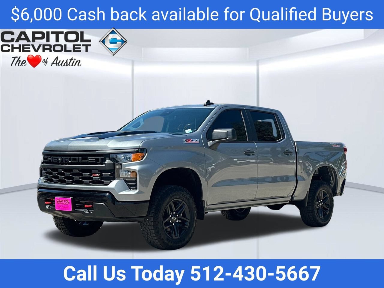 New 2026 Chevrolet Silverado 1500 Custom Trail Boss