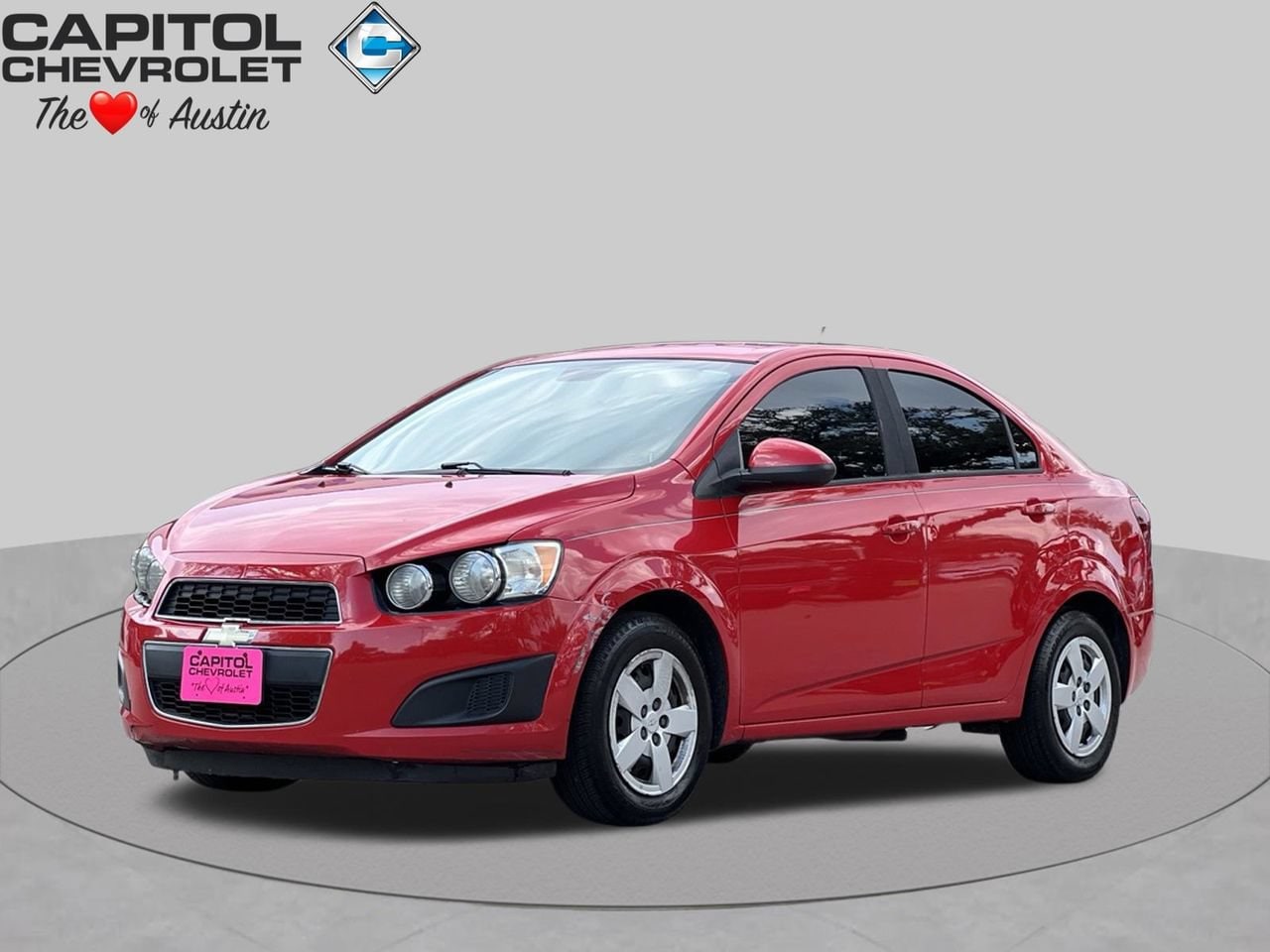 Used 2015 Chevrolet Sonic LS with VIN 1G1JA5SH3F4132164 for sale in Austin, TX