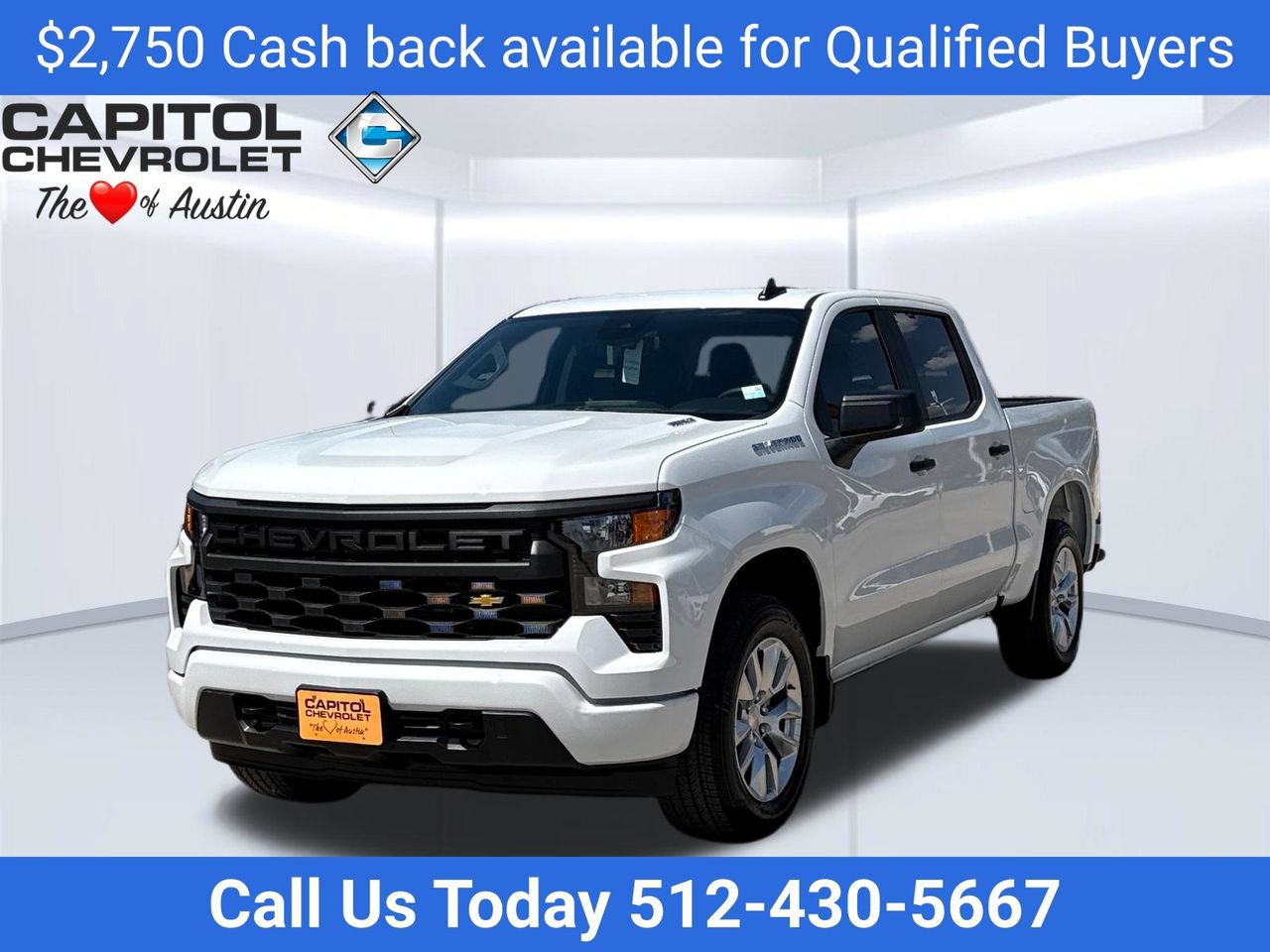 New 2026 Chevrolet Silverado 1500 Custom