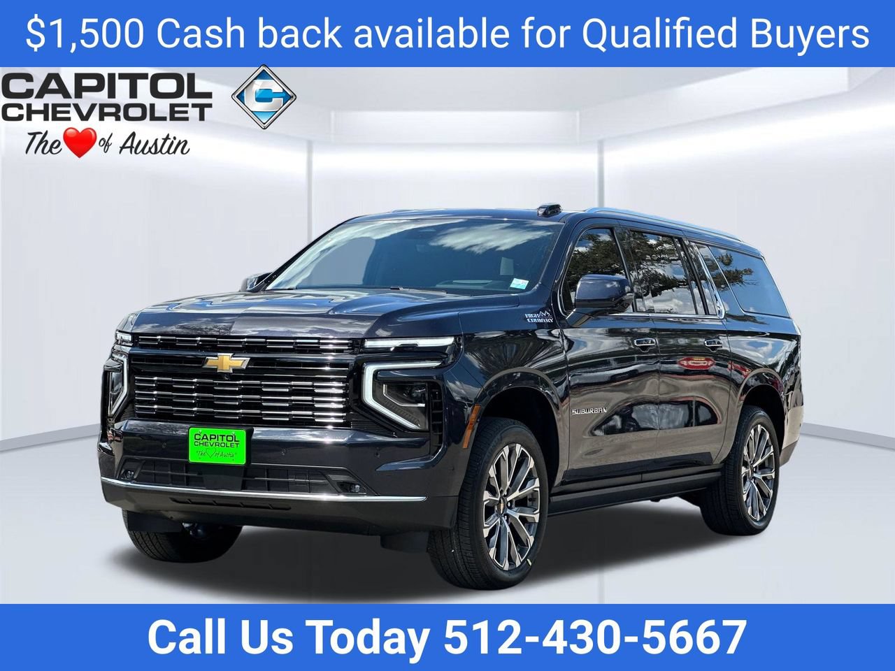 2026 Chevrolet Suburban High Country SUV, photo 2