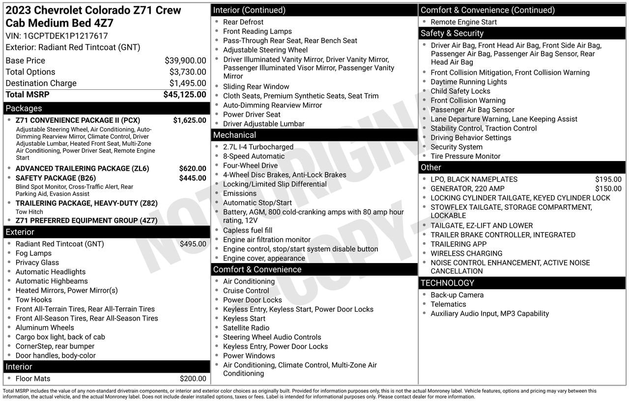 2023 Chevrolet Colorado Z71 - Photo 28