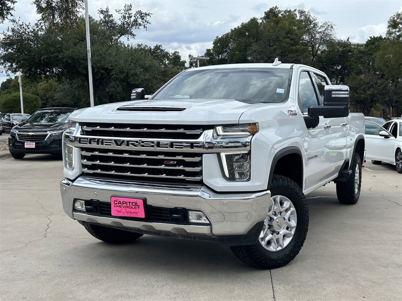 Used 2023 Chevrolet Silverado 2500HD LTZ with VIN 1GC1YPE71PF143218 for sale in Austin, TX