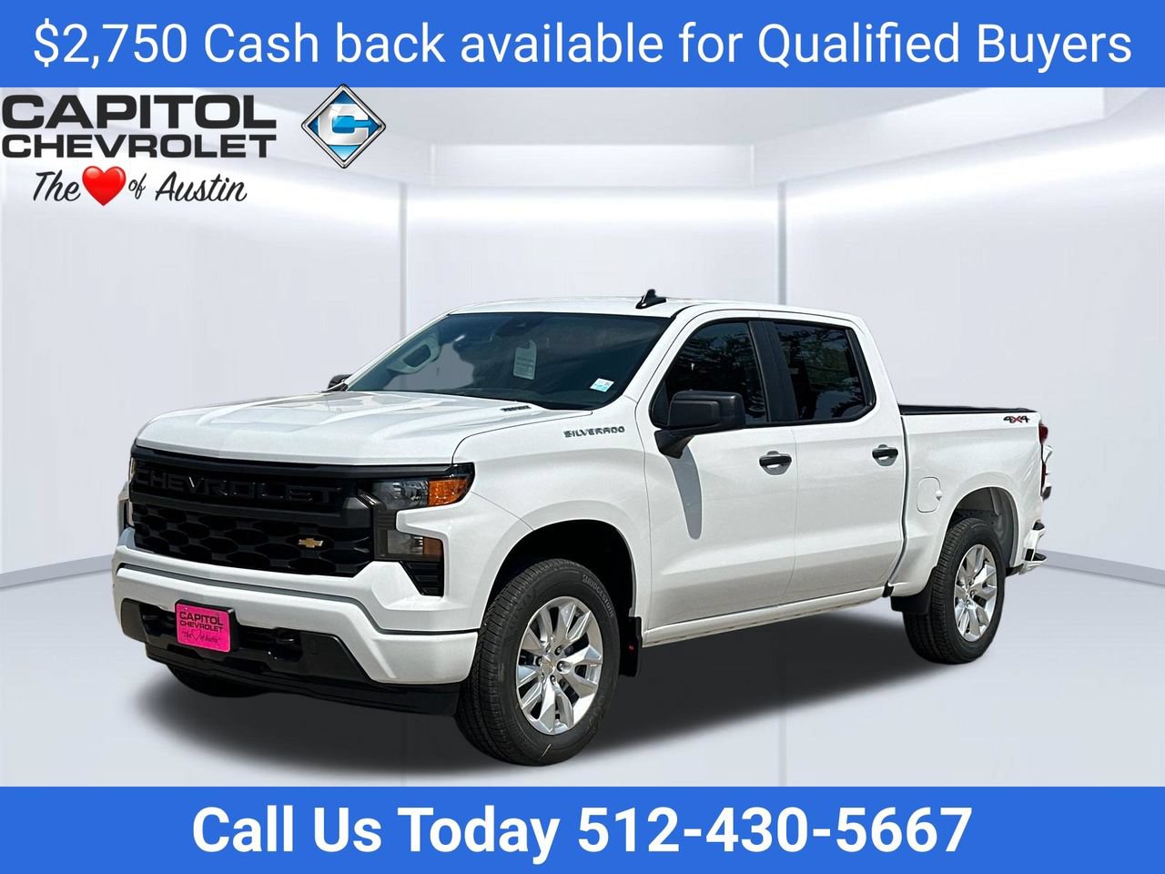 New 2026 Chevrolet Silverado 1500 Custom