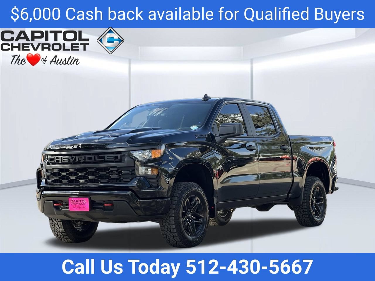 2026 Chevrolet Silverado 1500 Custom Trail Boss, photo 2
