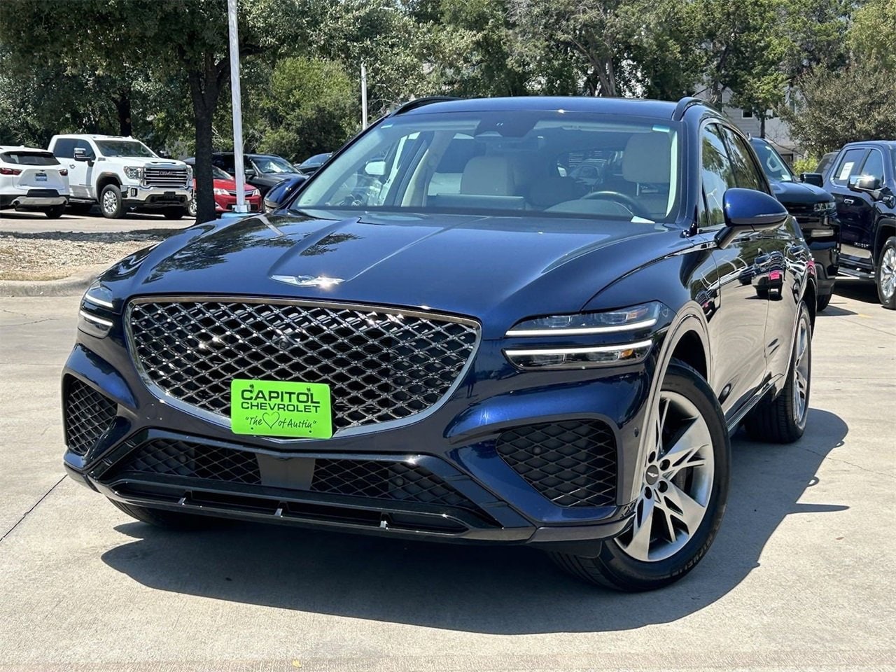 Used 2022 GENESIS GV70 Sport with VIN KMUMCDTC5NU041100 for sale in Austin, TX