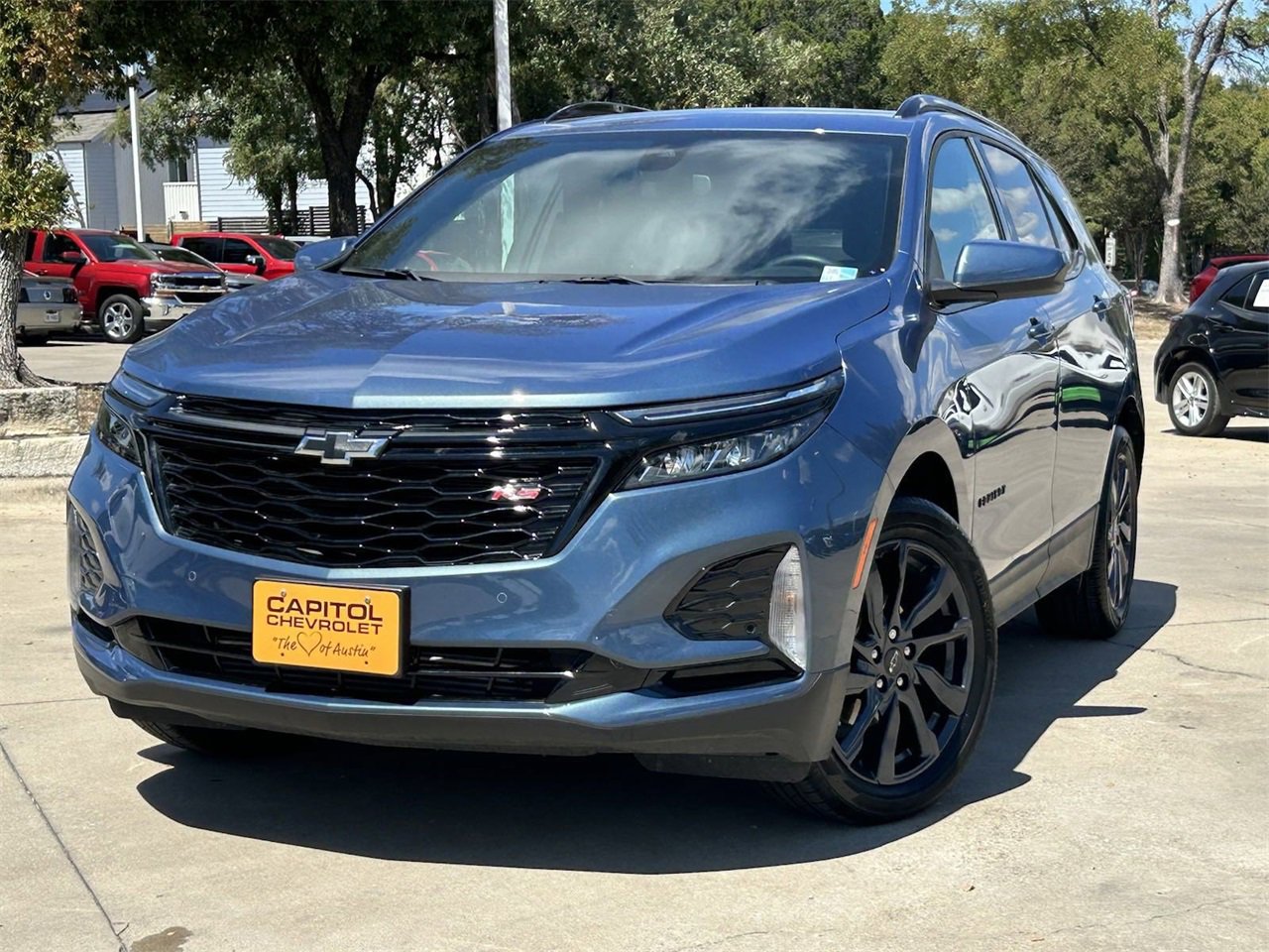 Used 2024 Chevrolet Equinox RS with VIN 3GNAXMEG1RL239433 for sale in Austin, TX