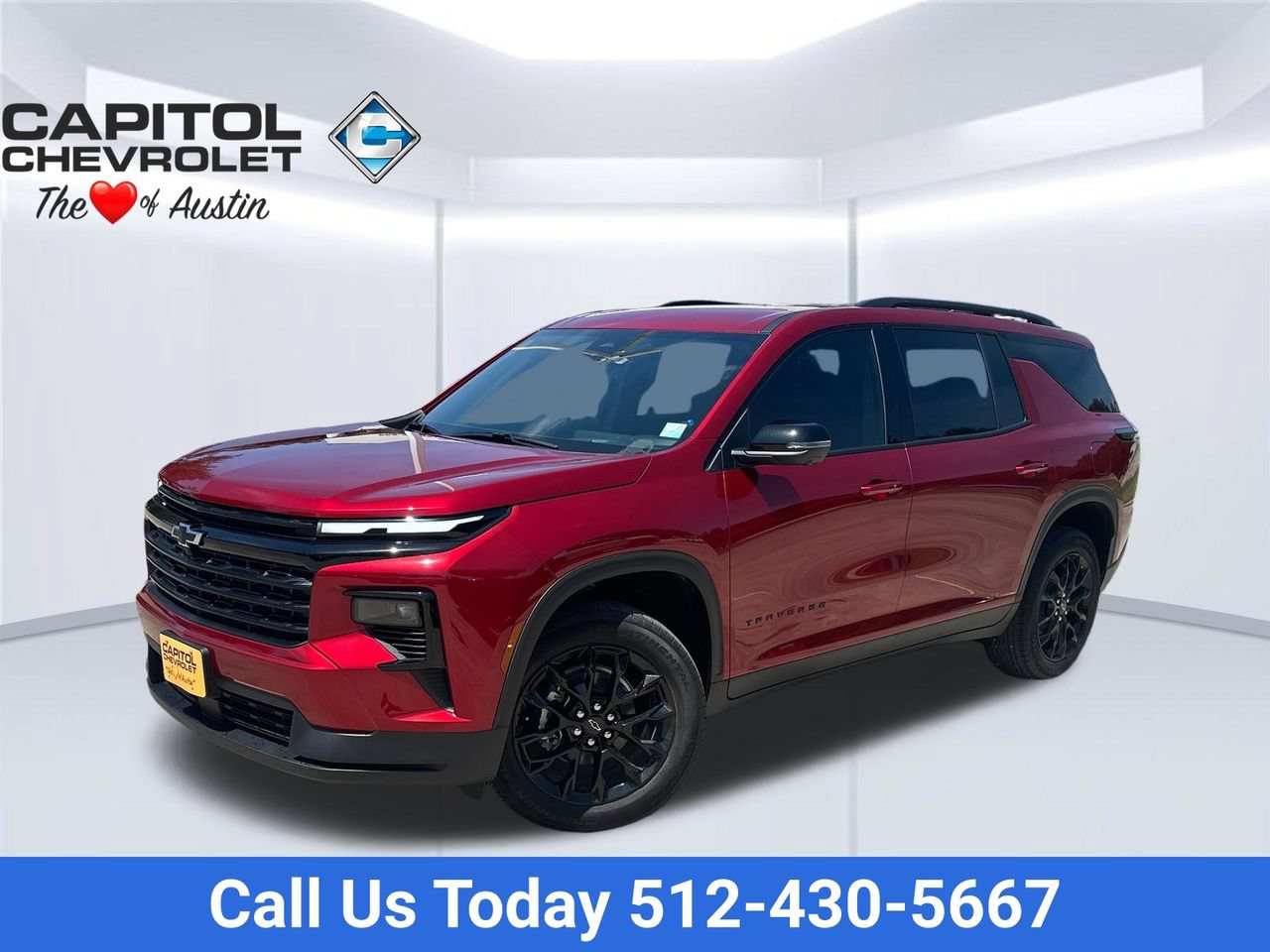 Radiant Red Tintcoat 2026 Chevrolet Traverse SUV / Crossover Front-Wheel Drive Automatic