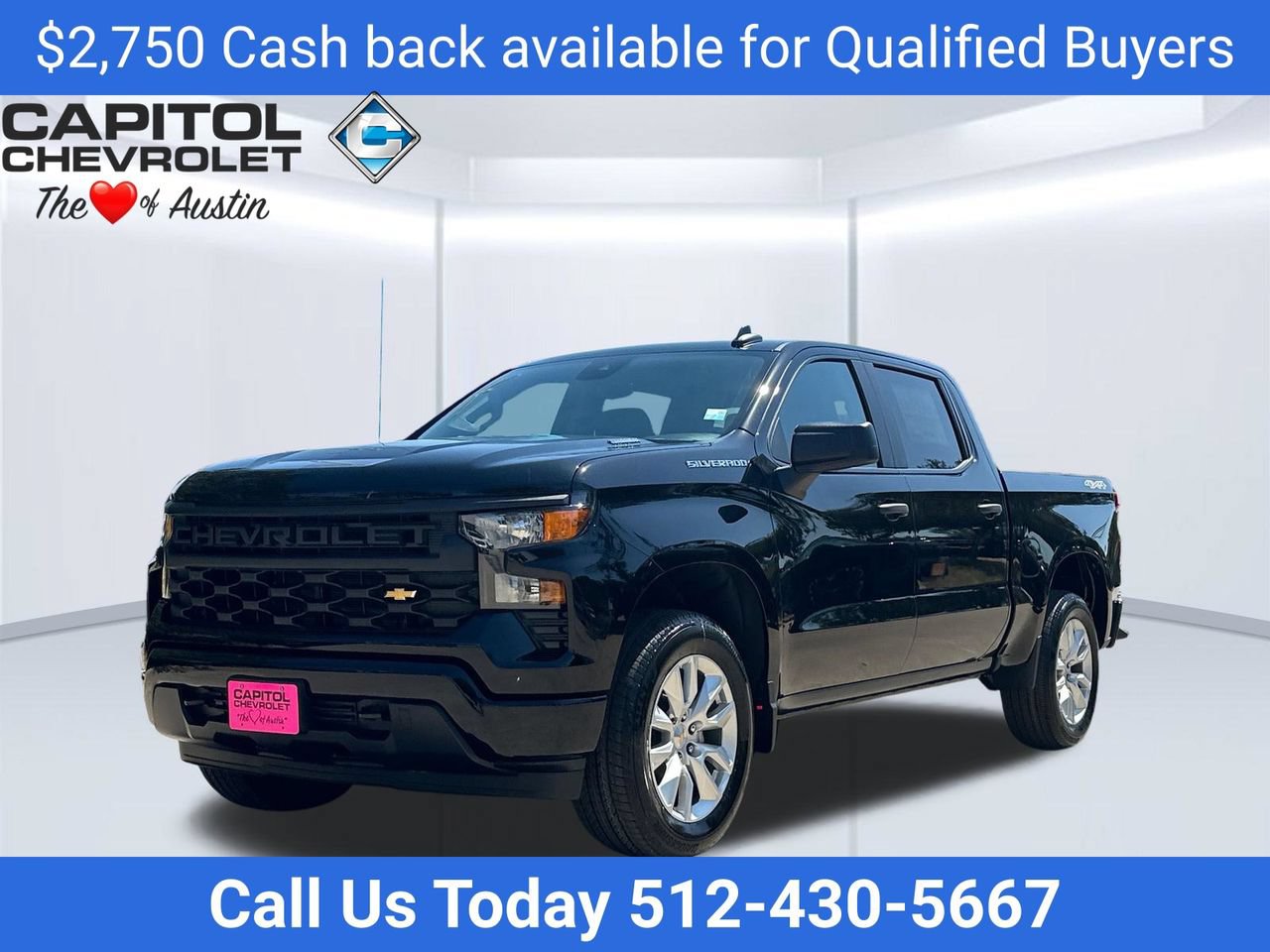 New 2026 Chevrolet Silverado 1500 Custom