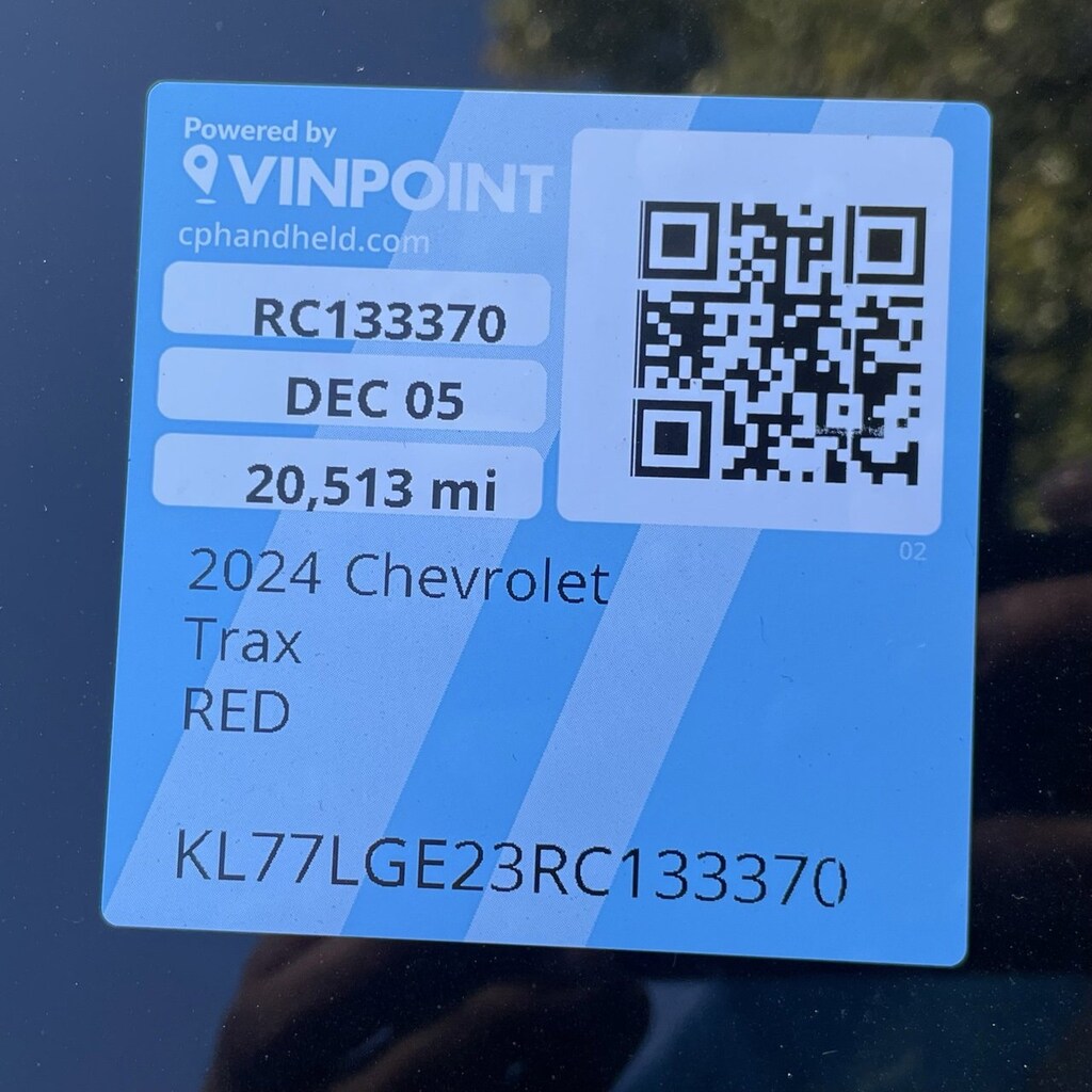 Used 2024 Chevrolet Trax 1RS SUV