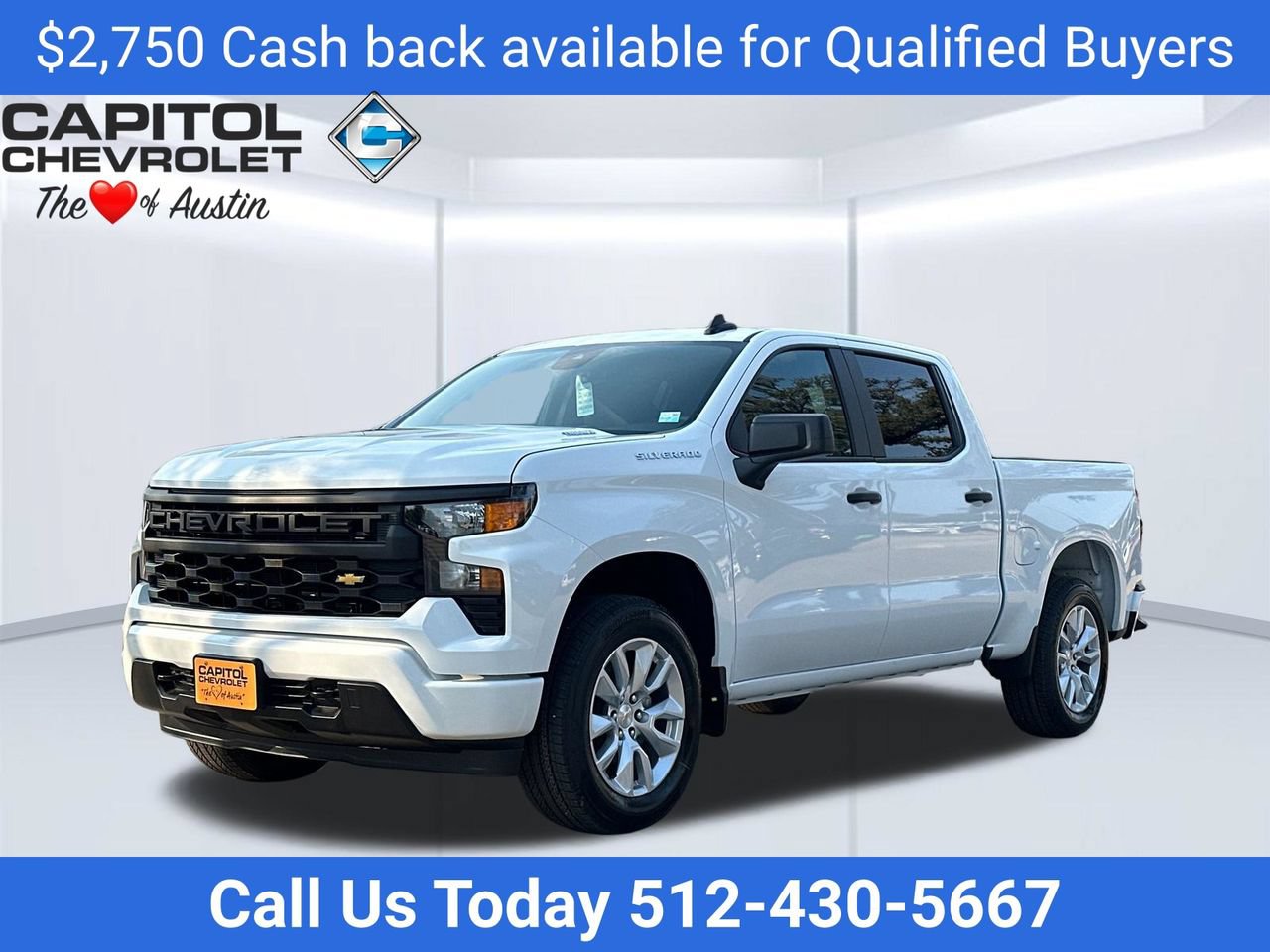 New 2026 Chevrolet Silverado 1500 Custom