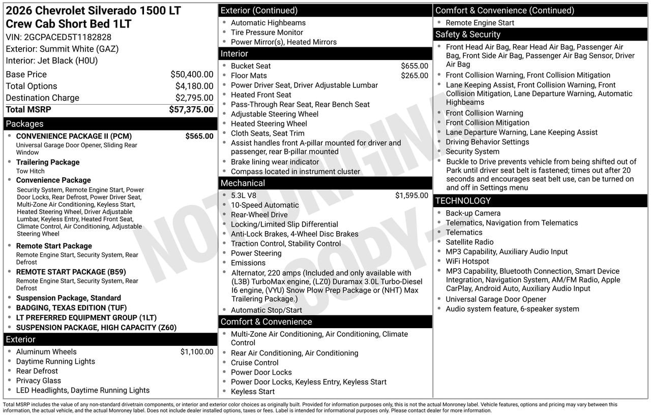 2026 Chevrolet Silverado 1500 LT - Photo 4