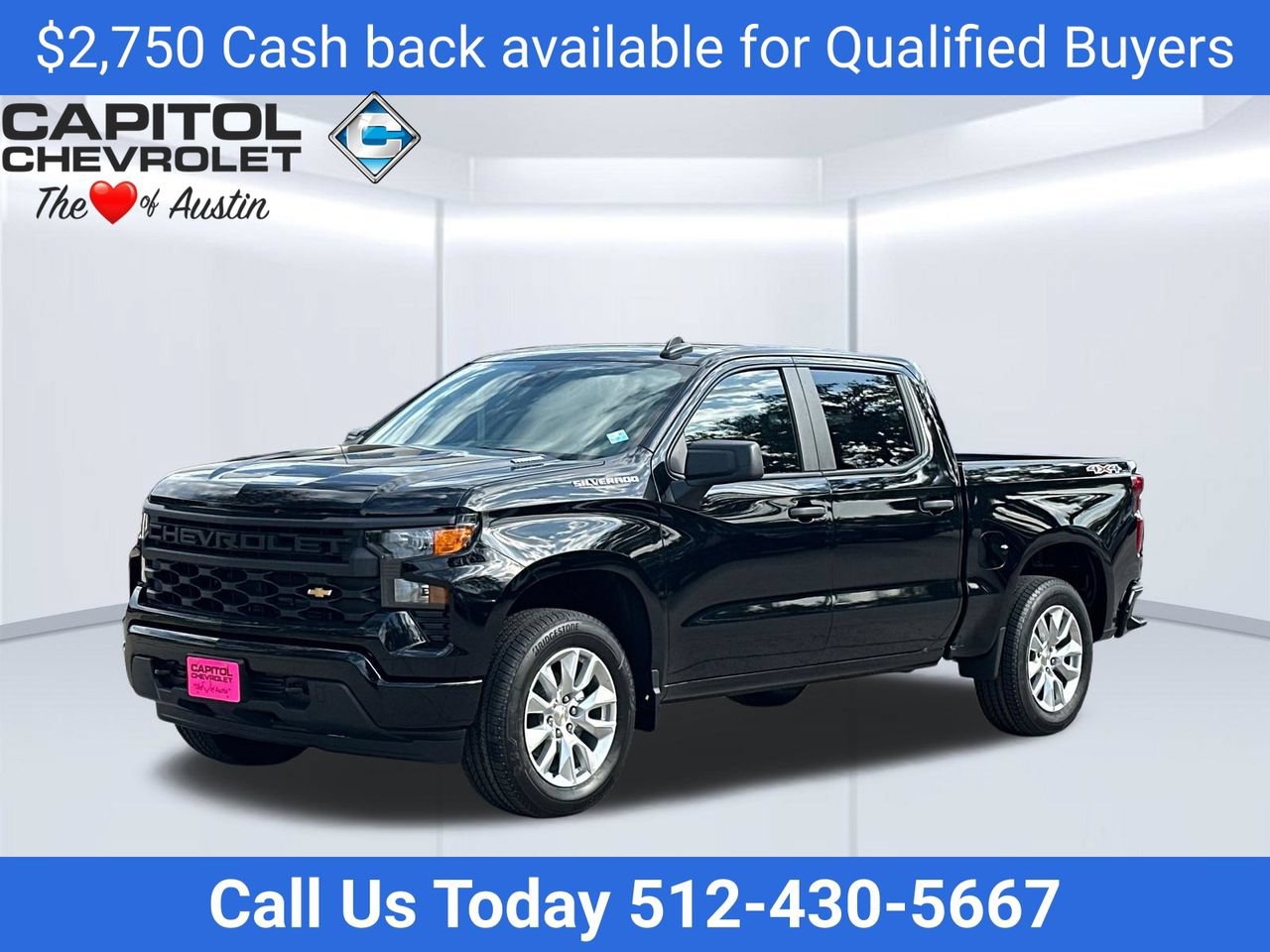 New 2026 Chevrolet Silverado 1500 Custom