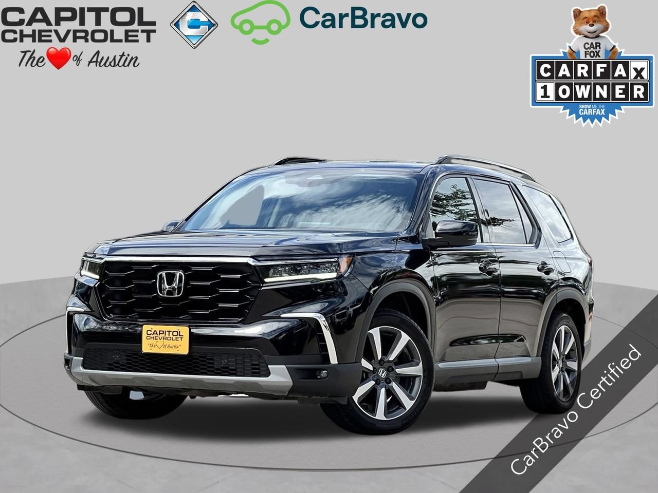 Black 2025 Honda Pilot SUV / Crossover Front-Wheel Drive Automatic