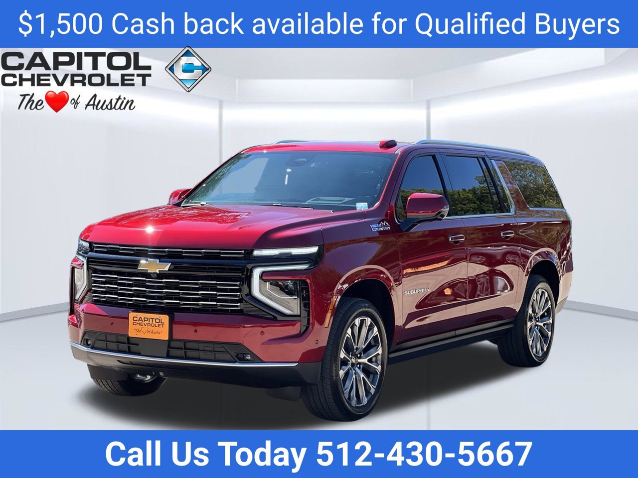 2026 Chevrolet Suburban High Country SUV, photo 2