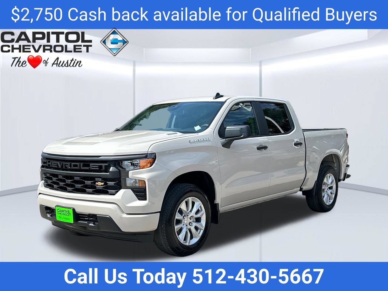 New 2026 Chevrolet Silverado 1500 Custom