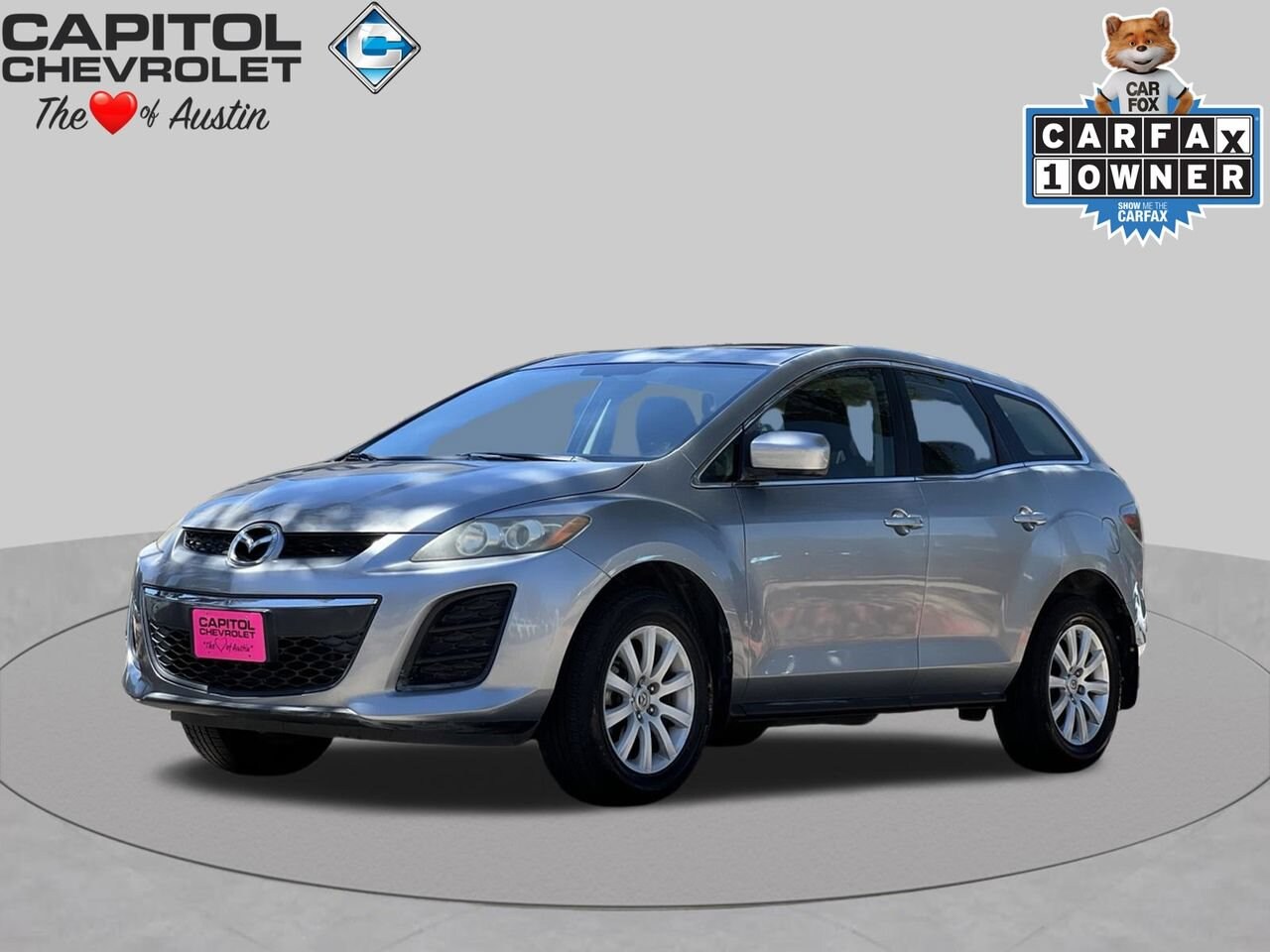 Silver 2010 Mazda CX-7 SUV / Crossover Front-Wheel Drive Automatic