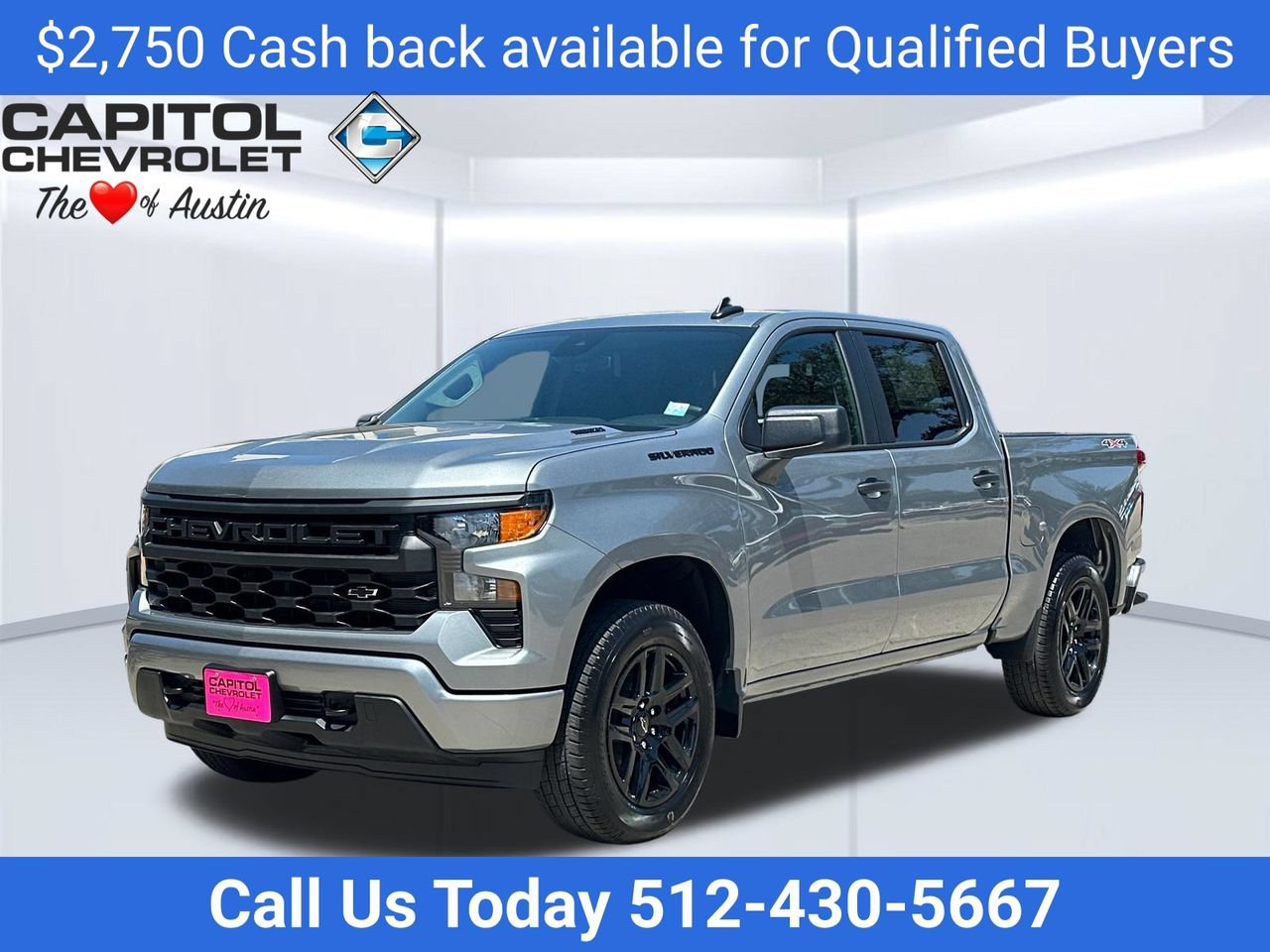 New 2026 Chevrolet Silverado 1500 Custom